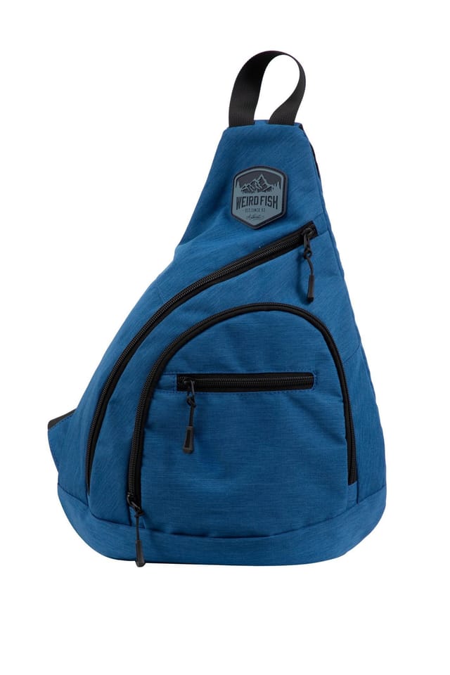 Weird Fish Weird Fish Men's Hedland Mono Strap Bag in Blue - 2