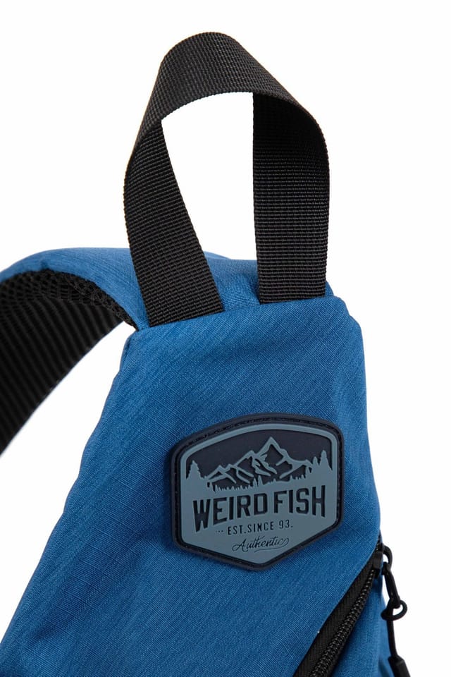 Weird Fish Weird Fish Men's Hedland Mono Strap Bag in Blue - 3