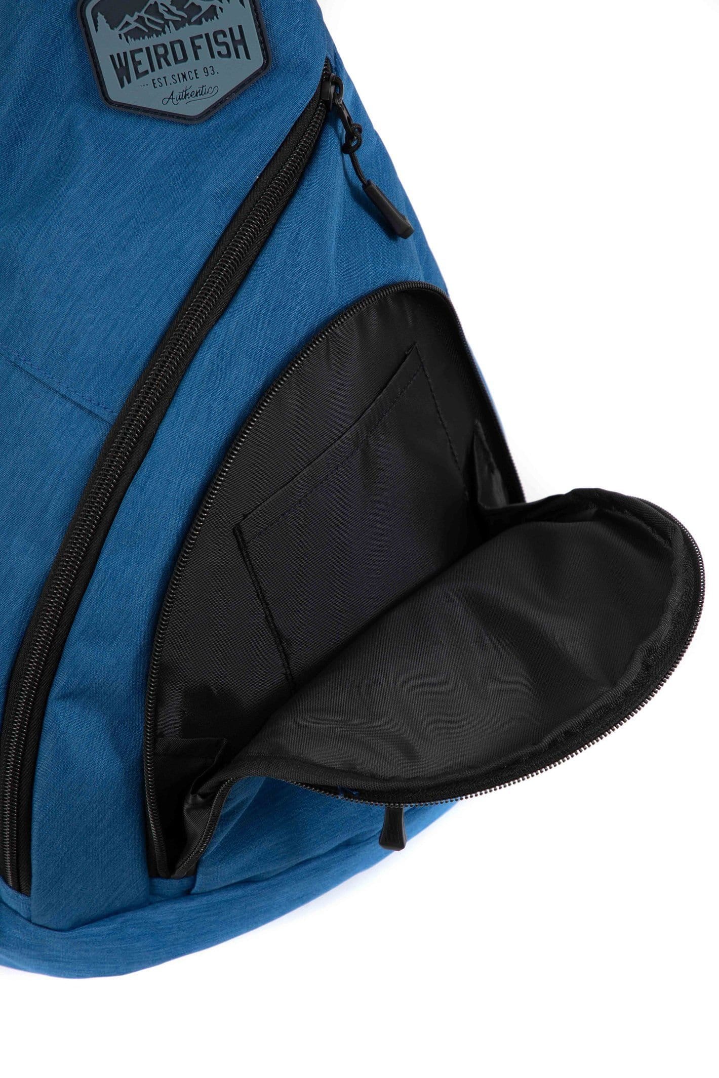Weird Fish Weird Fish Men's Hedland Mono Strap Bag in Blue - 4