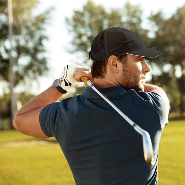 Sunday Afternoons Sunday Afternoons Men's 'Flash' Reflective UPF 50+ Cap in Black - 2