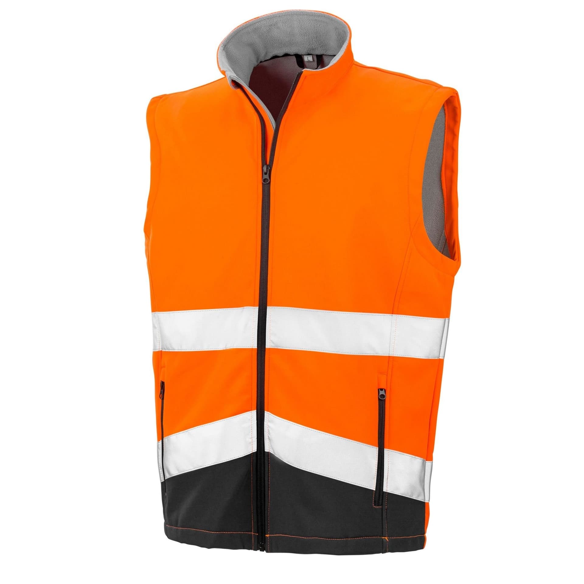SAFE-GUARD by Result SAFE-GUARD by Result Men's Softshell Printable Gilet in Burnt Orange