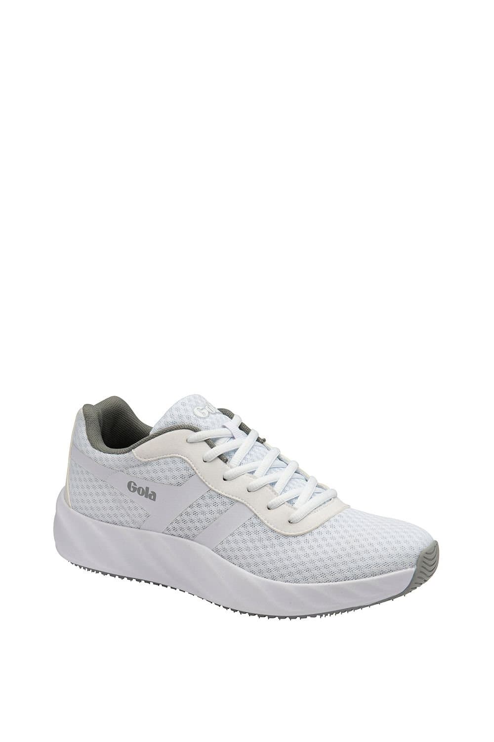 Gola Gola Women's 'Draken' Mesh Running Trainers in White