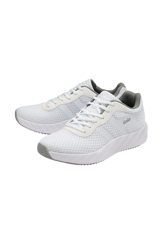 Gola Gola Women's 'Draken' Mesh Running Trainers in White - 3