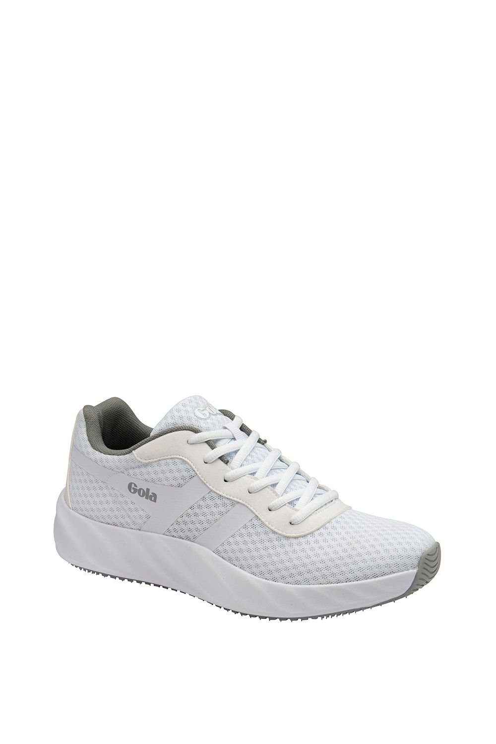 Gola Gola Women's 'Draken' Mesh Running Trainers in White - 4