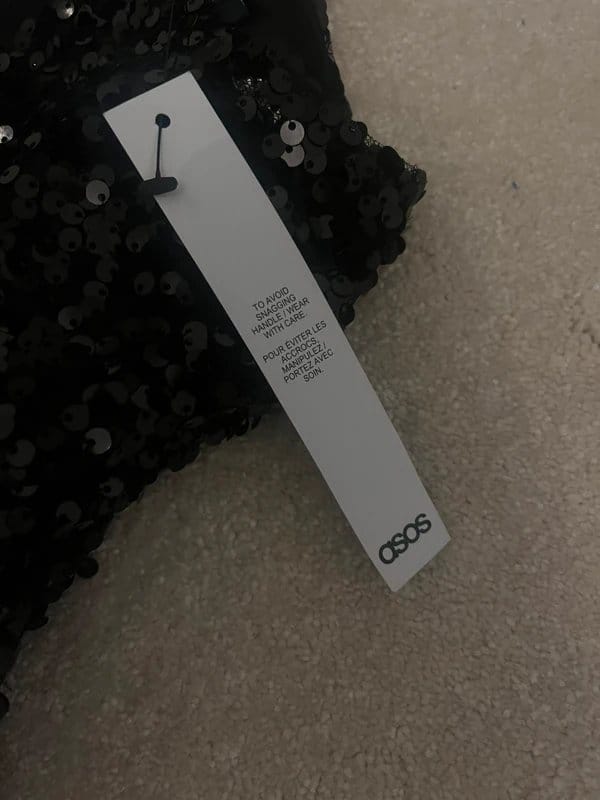 ASOS Design sequin cowl neck top - 1