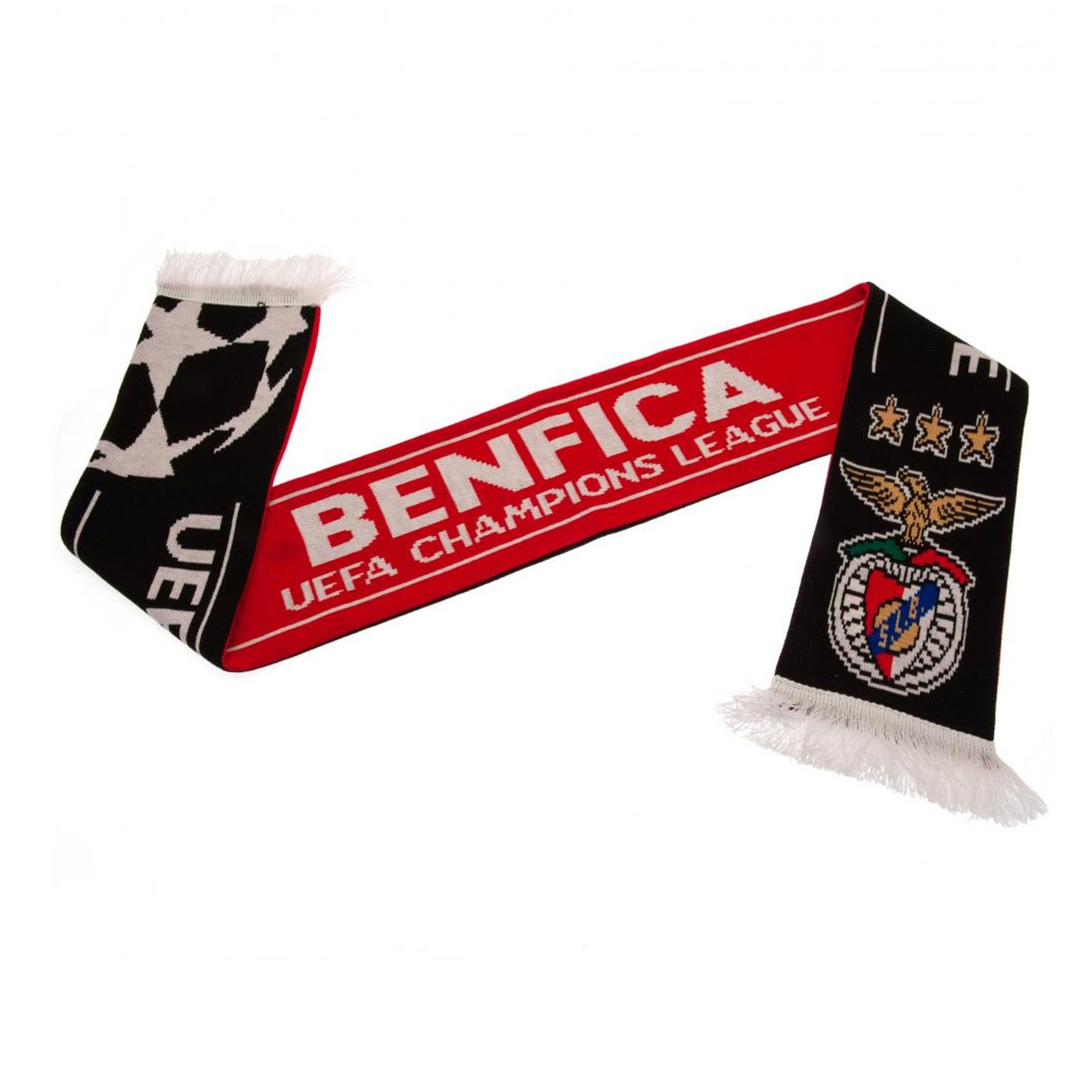 SL Benfica SL Benfica Men's Champions League Scarf in Red - 2