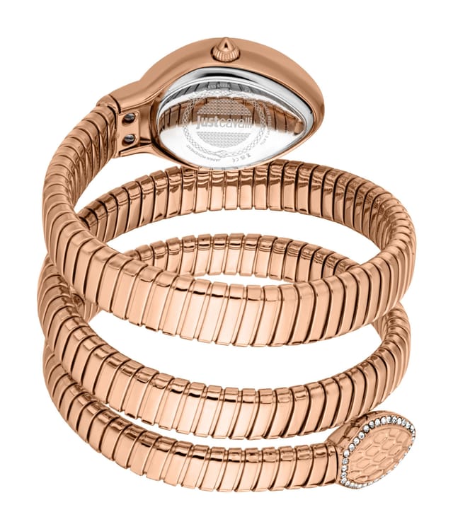 Just Cavalli Just Cavalli Carezza Women's Stainless Steel Case Stainless Steel Quartz in Rose Gold - 3