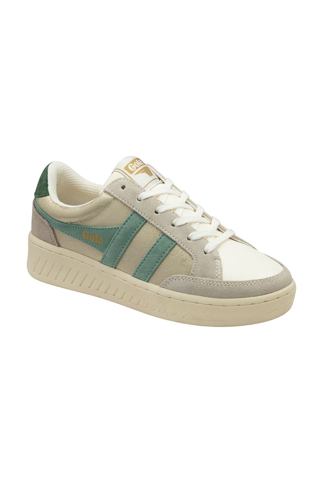 Gola Classics Gola Classics Women's 'Superslam Blaze' Lace-Up Trainers in Gold
