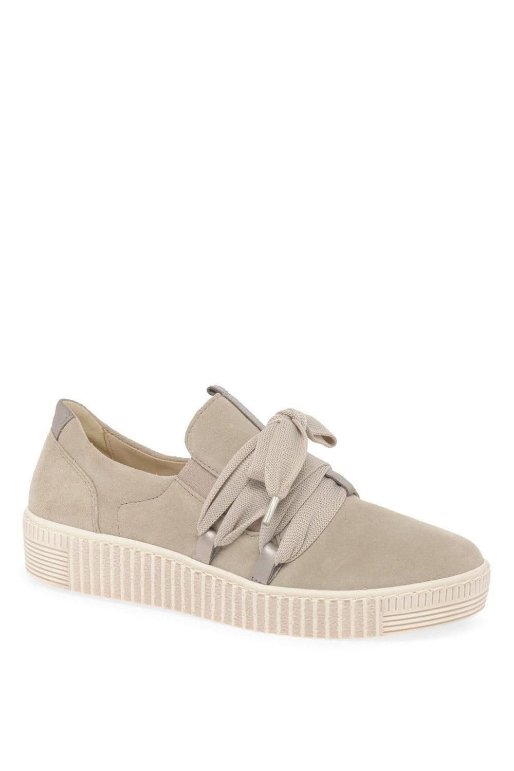 Gabor Gabor Women's 'Waltz' Casual Trainers in Beige - 4