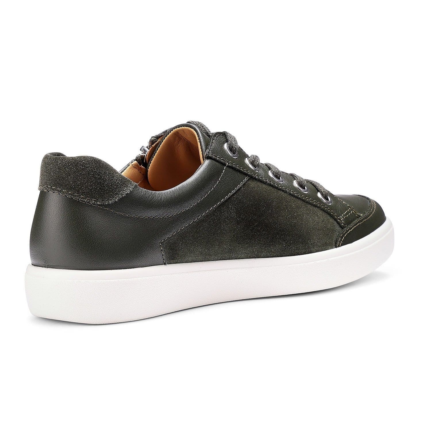 Hotter Hotter Women's Wide Fit 'Chase II' Trainers in Dark Green - 4