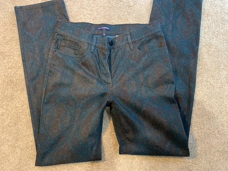 gardeur Gardeur Paisley blue jeans size 10