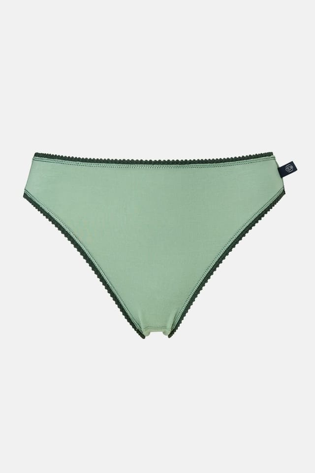 British Boxers British Boxers Women's Pack of Four "Forest Berry" Bamboo High Leg Knickers - 2