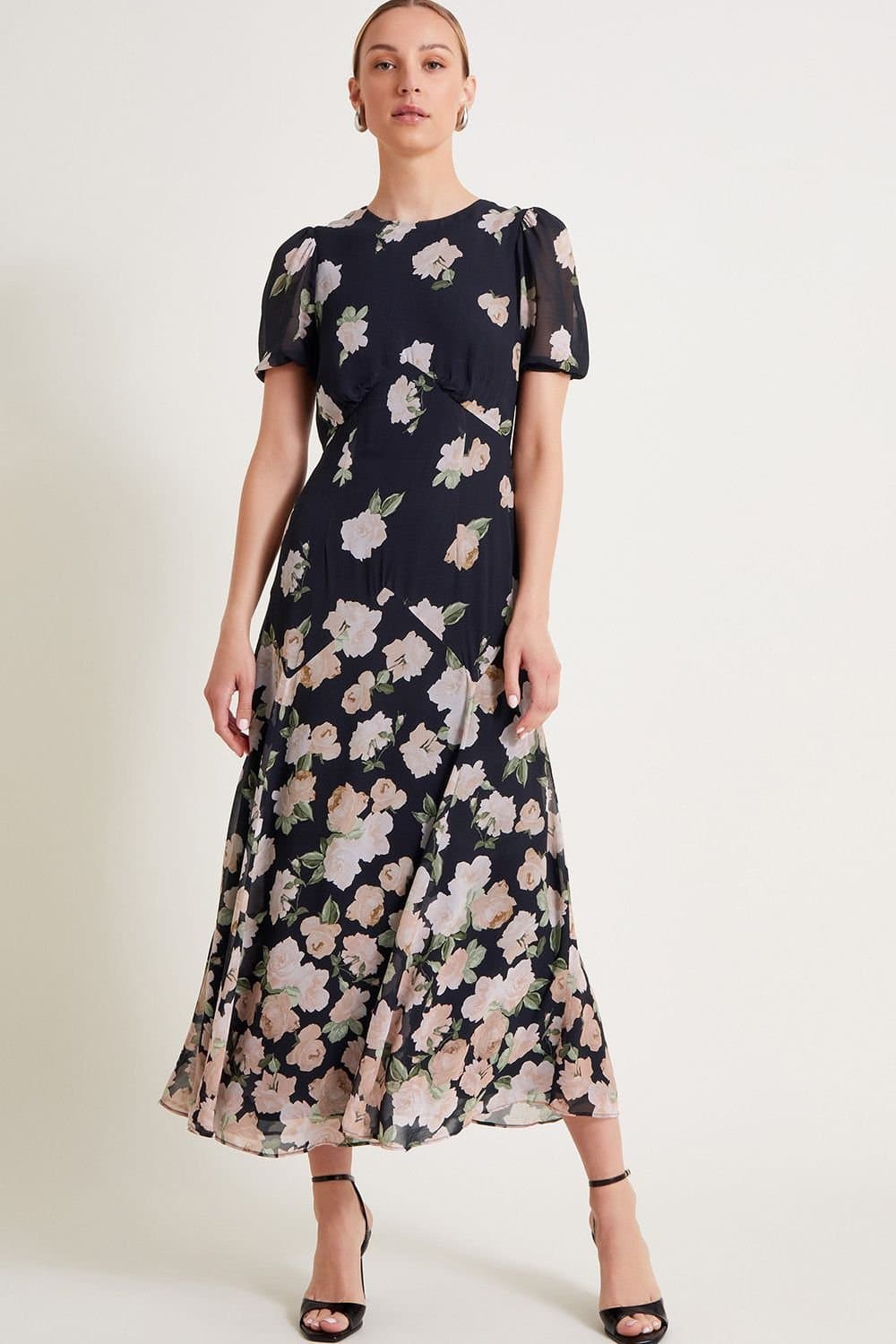 Monsoon Monsoon Women's Rosa Maxi Dress in Black