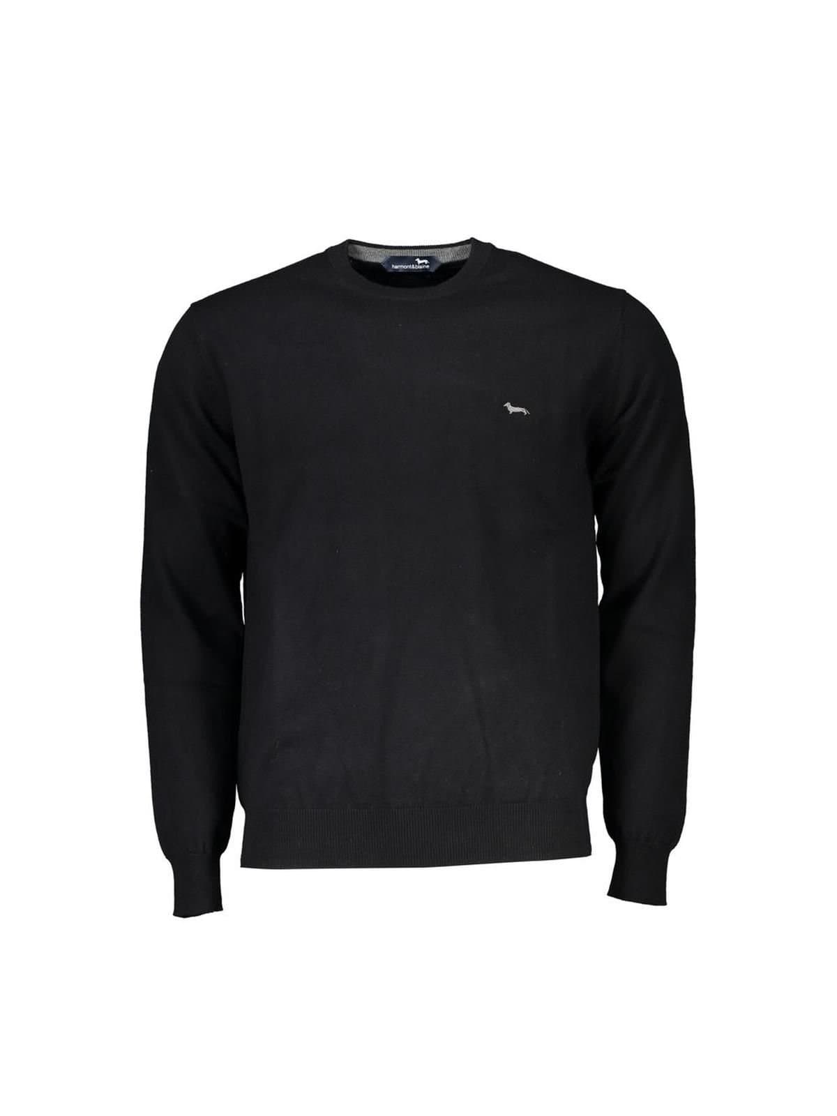 Harmont & Blaine Harmont & Blaine Men's Black Cotton Sweater