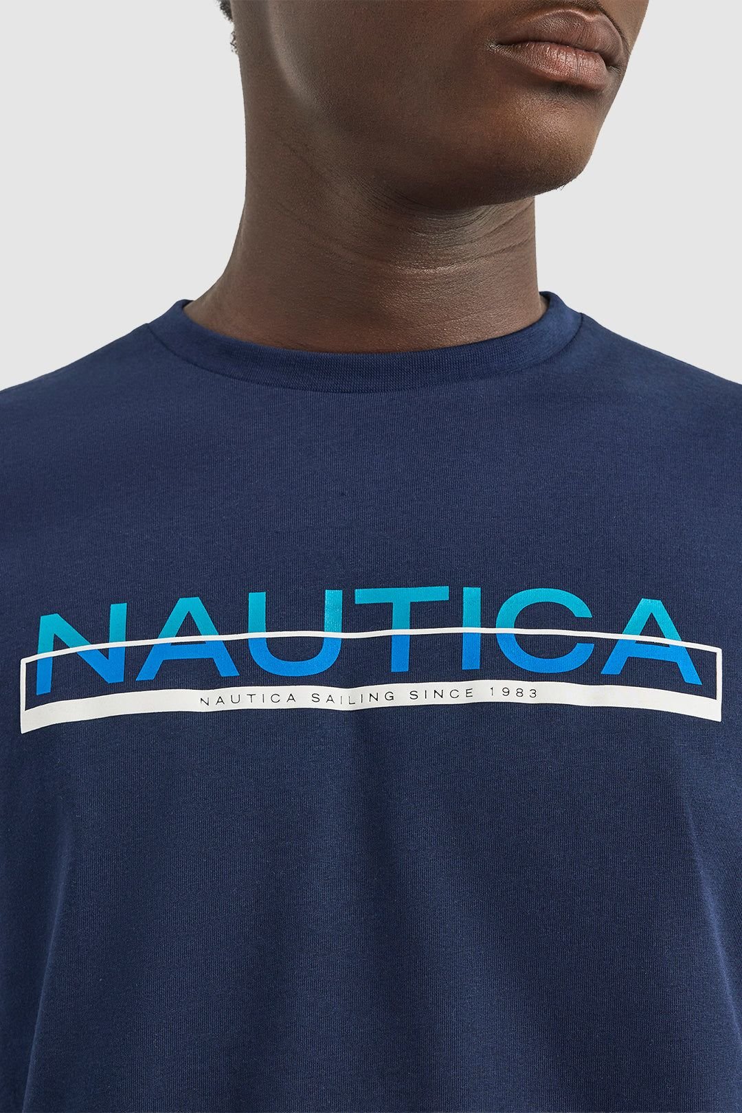 Nautica Nautica Men's Koa SS T-Shirt in Dark Navy - 2