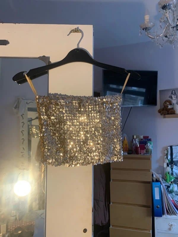 New Look Sequin bandeau