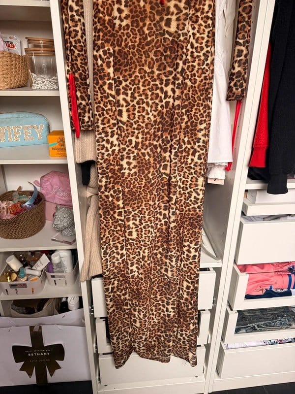 ASOS ASOS maxi leopard print dress - 1