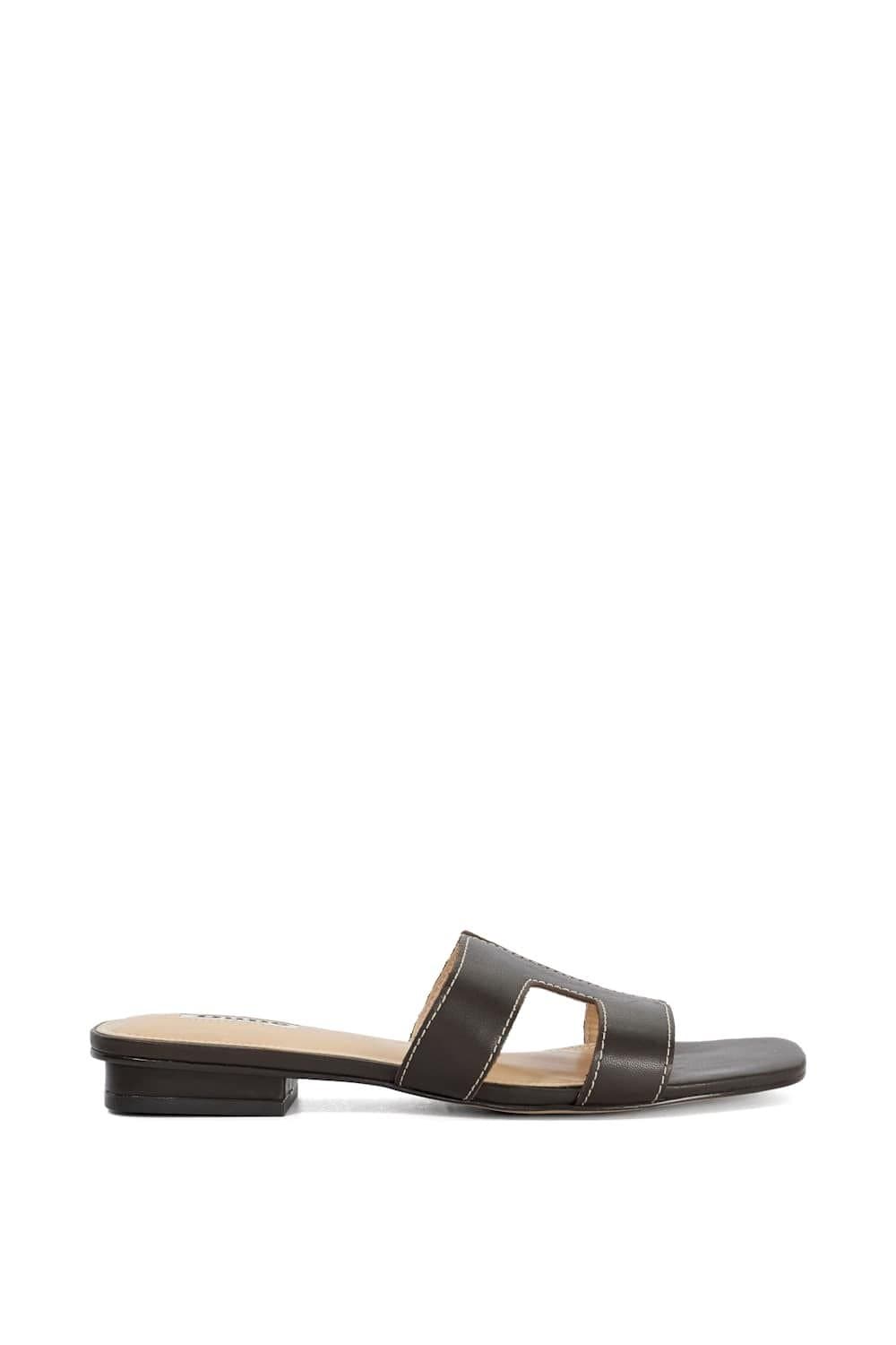 Dune London Dune London Women's 'Loupe' Leather Sandals in Brown