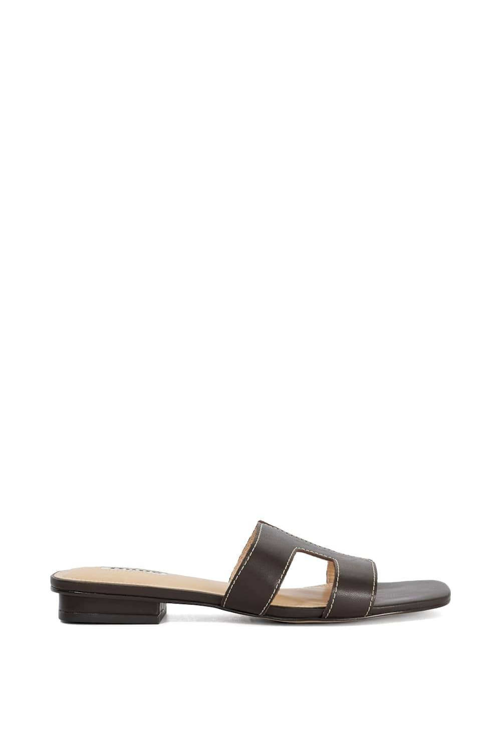 Dune London Dune London Women's 'Loupe' Leather Sandals in Brown - 3