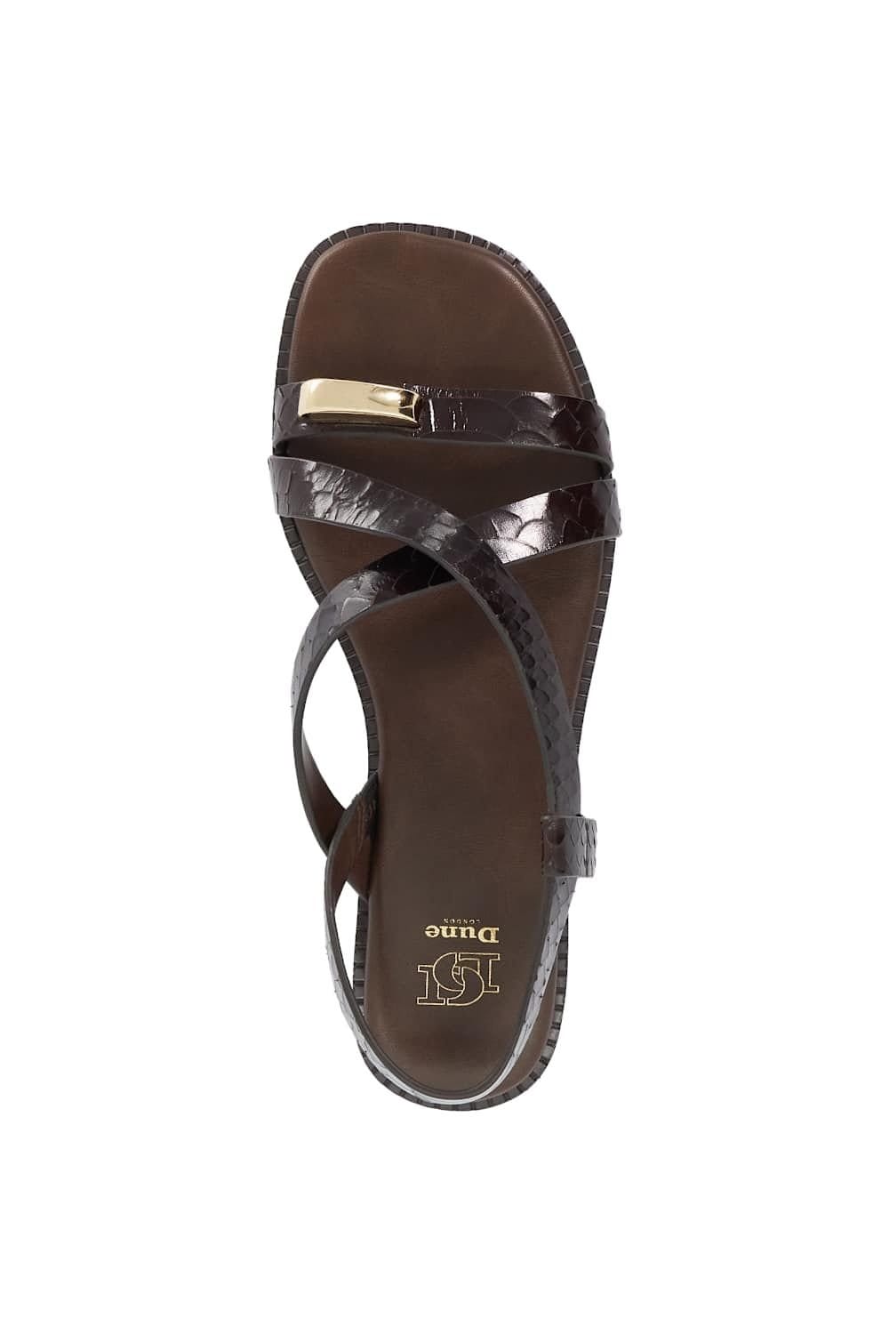 Dune London Dune London Women's 'Lite' Sandals in Brown - 4