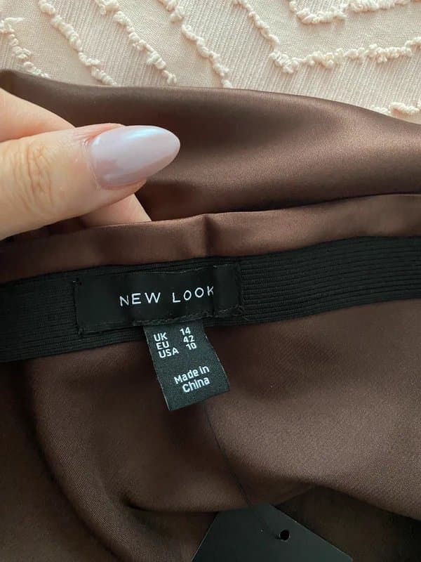 New Look New Look silk and lace maxi skirt size 14