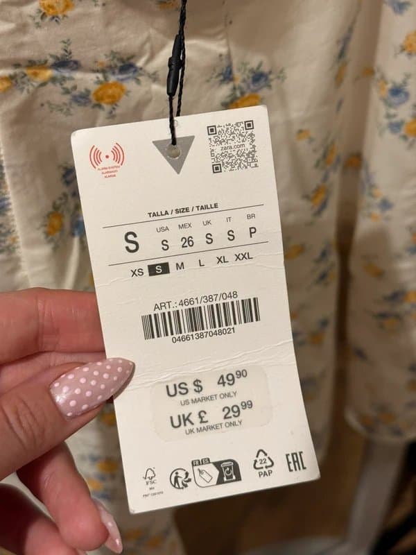 Zara Zara halter neck mini dress