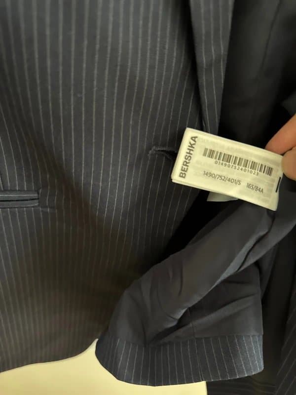 Bershka Bershka pinstripes blazer in S