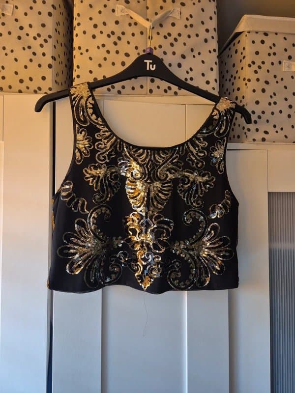 New Look New look sequin crop top