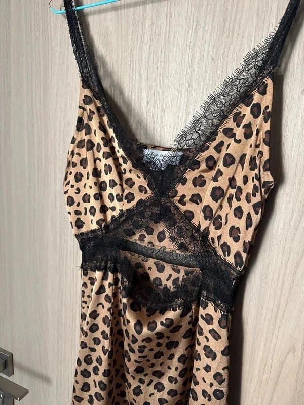 Never Fully Dressed Never fully dressed Leopard Mimi Midi Dress