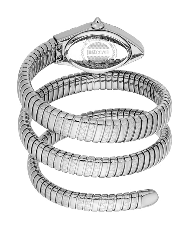 Just Cavalli Just Cavalli Women's Snake 316L Stainless Steel Watch in Silver - 2