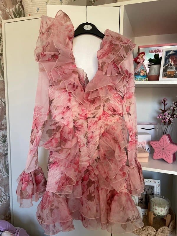 ASOS Ruffle mini dress