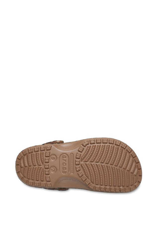 Crocs Crocs Women's Classic Animal Clog Leopard Print Brown - 3
