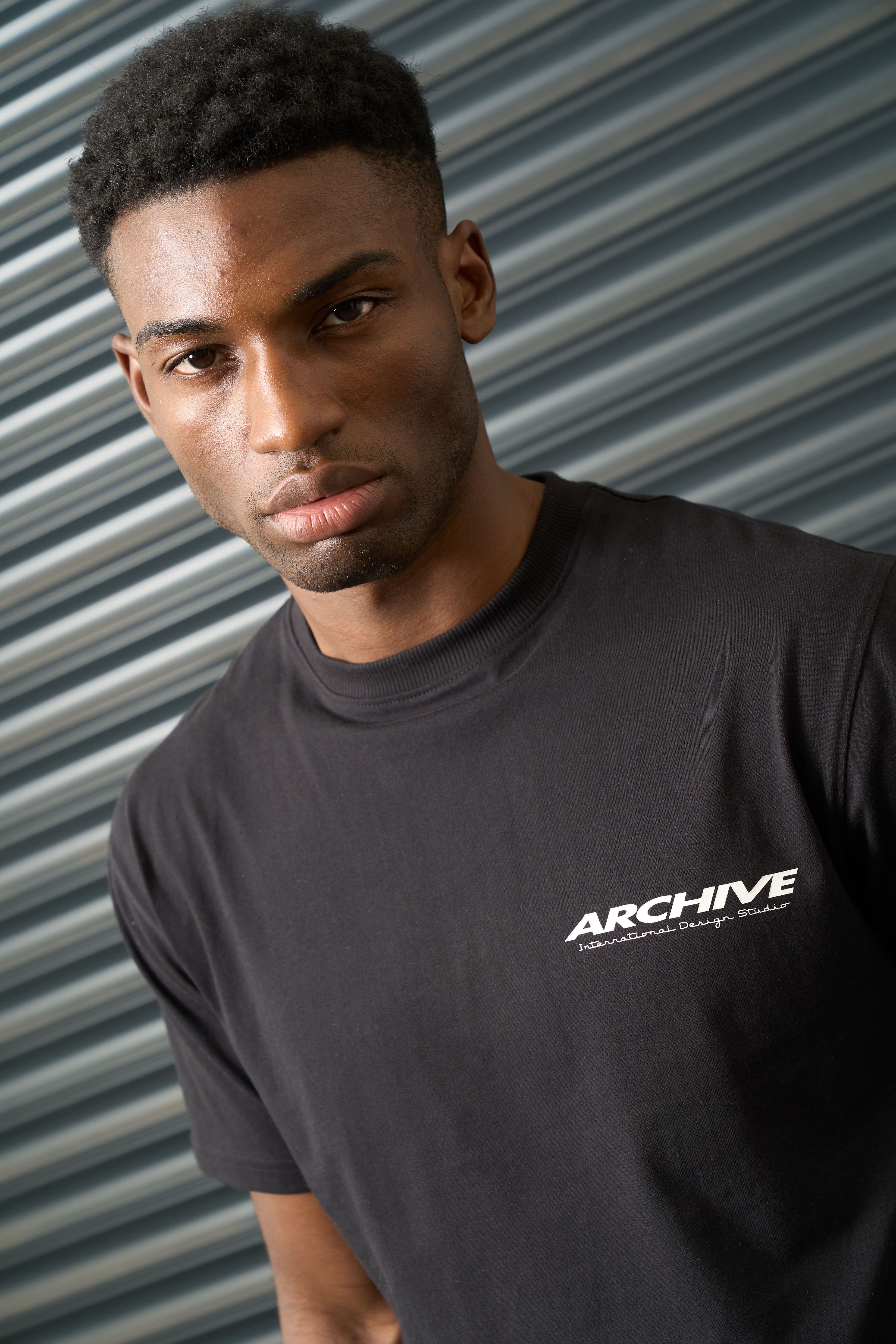 Archive Design Studios Archive Design Studios Men's Vacation T-Shirt in Black - 3