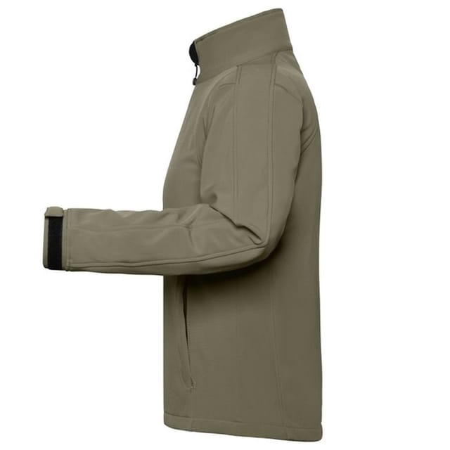 James and Nicholson James and Nicholson Women's Soft Shell Jacket in Olive - 3