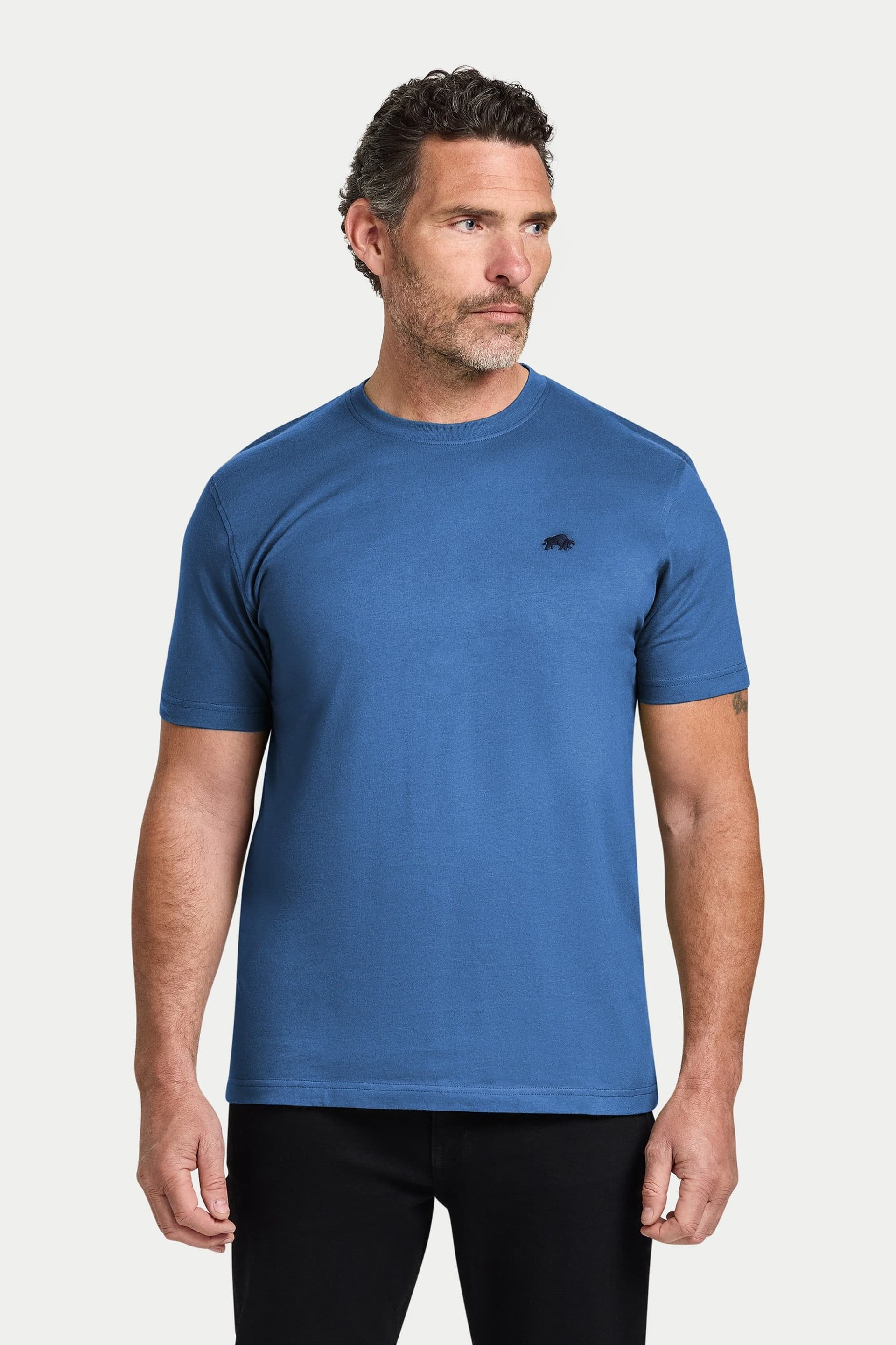 raging bull Raging Bull Men's Classic T-Shirt in Mid Blue