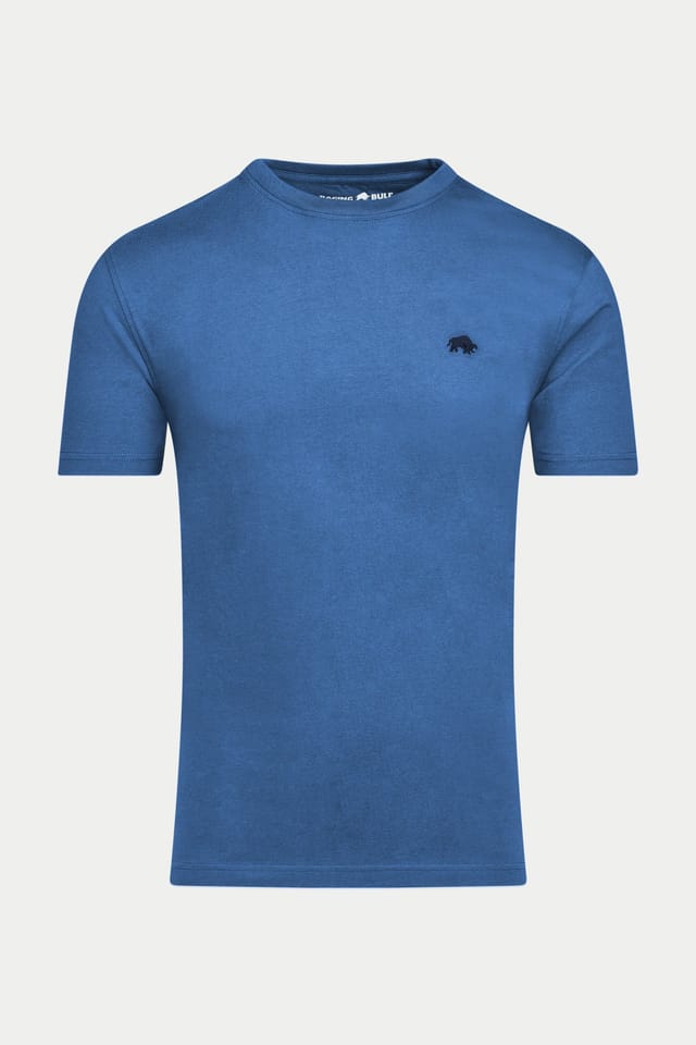 raging bull Raging Bull Men's Classic T-Shirt in Mid Blue - 3