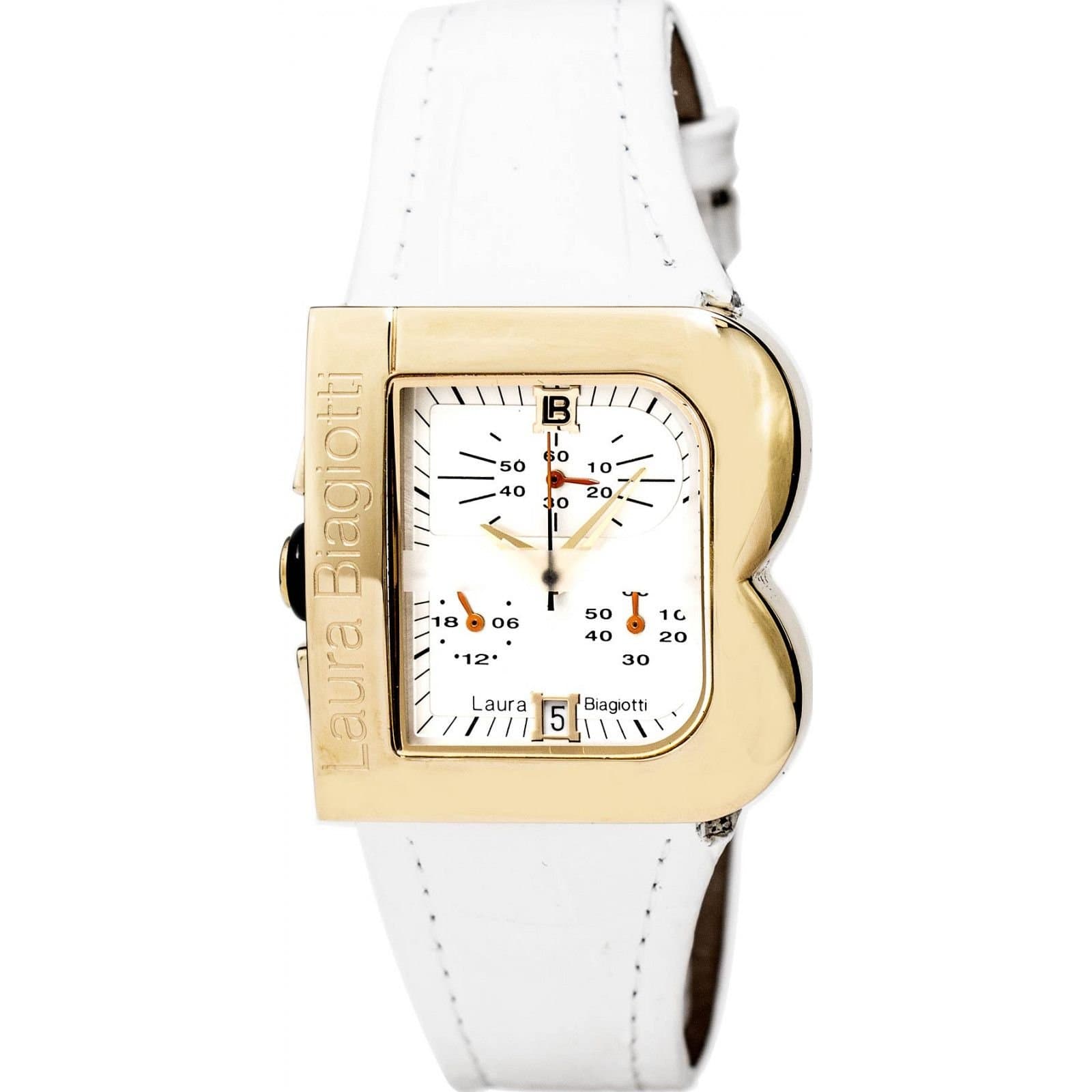 Laura Biagiotti Laura Biagiotti Women's LB0002L-08-2 33mm Quartz Watch in White