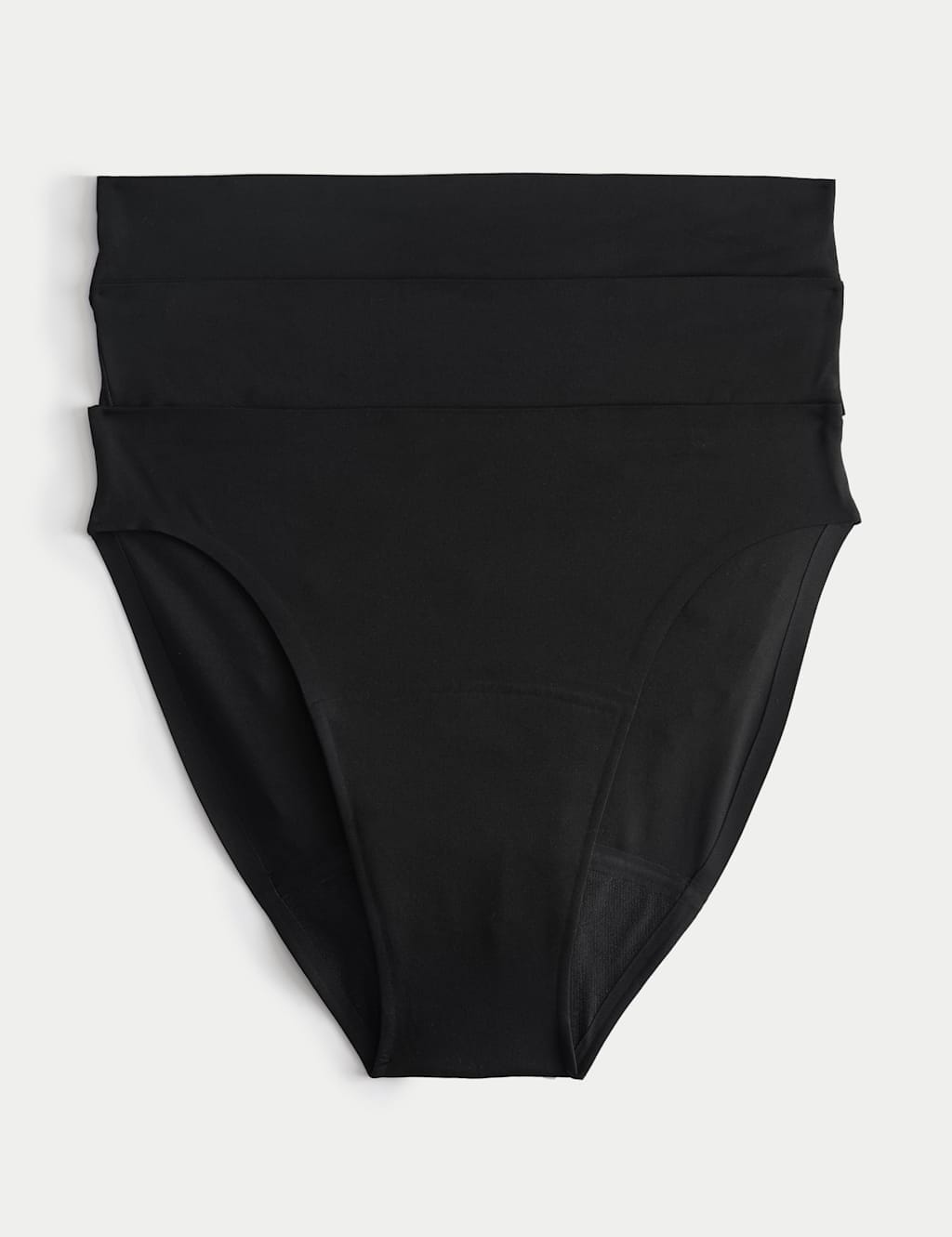 Marks & Spencer M&S 3 Pack No VPL Period Bikini Knickers Black - 1