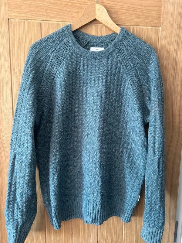 Peter Werth Men's Blue Knit Jumper (S)