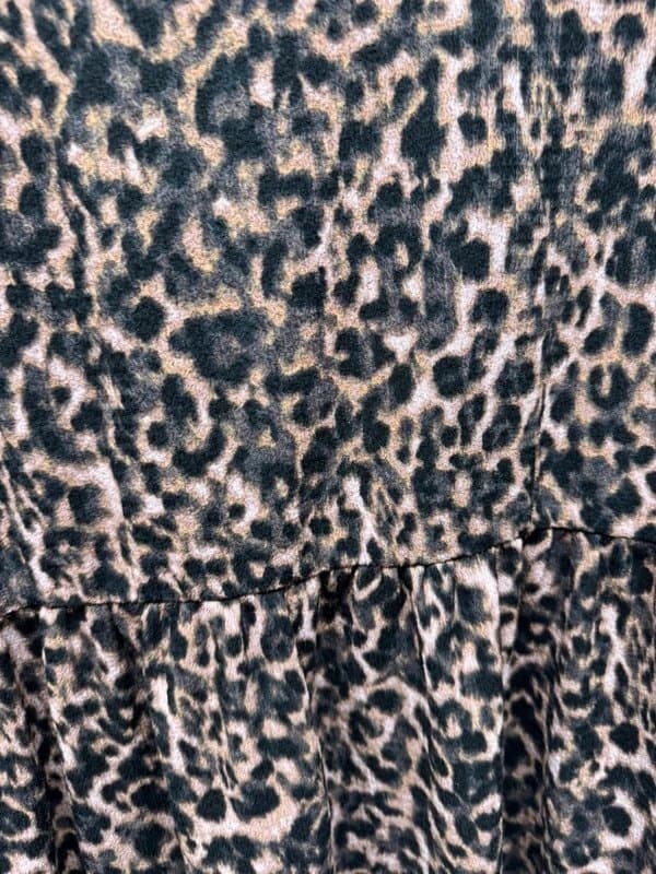 New Look Ladies Leopard Print New Look Tie Back Dress UK 16