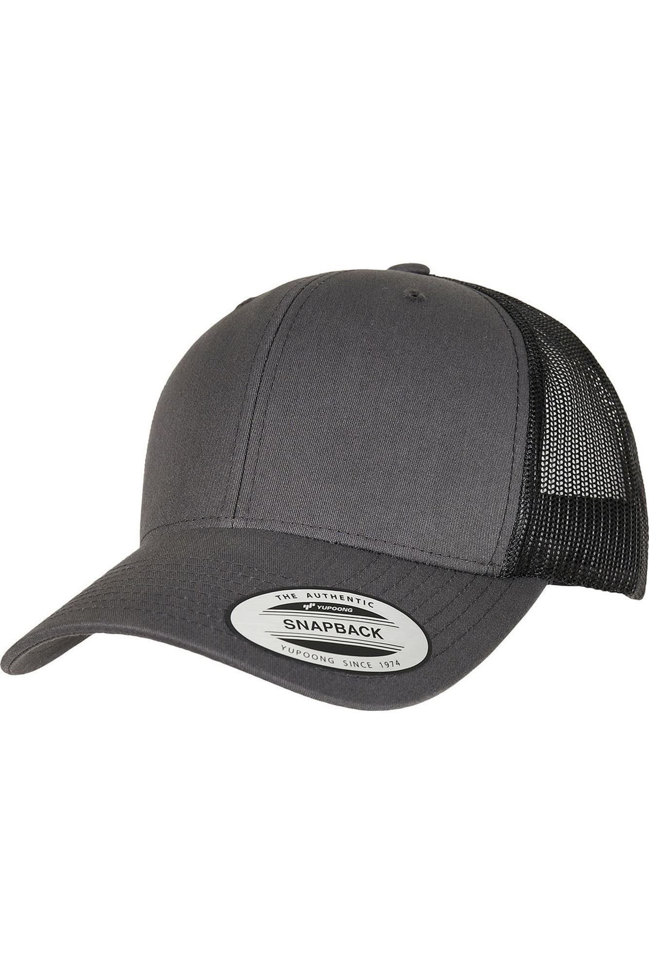 Classic Classic Men's Retro Two Tone Trucker Cap in Grey
