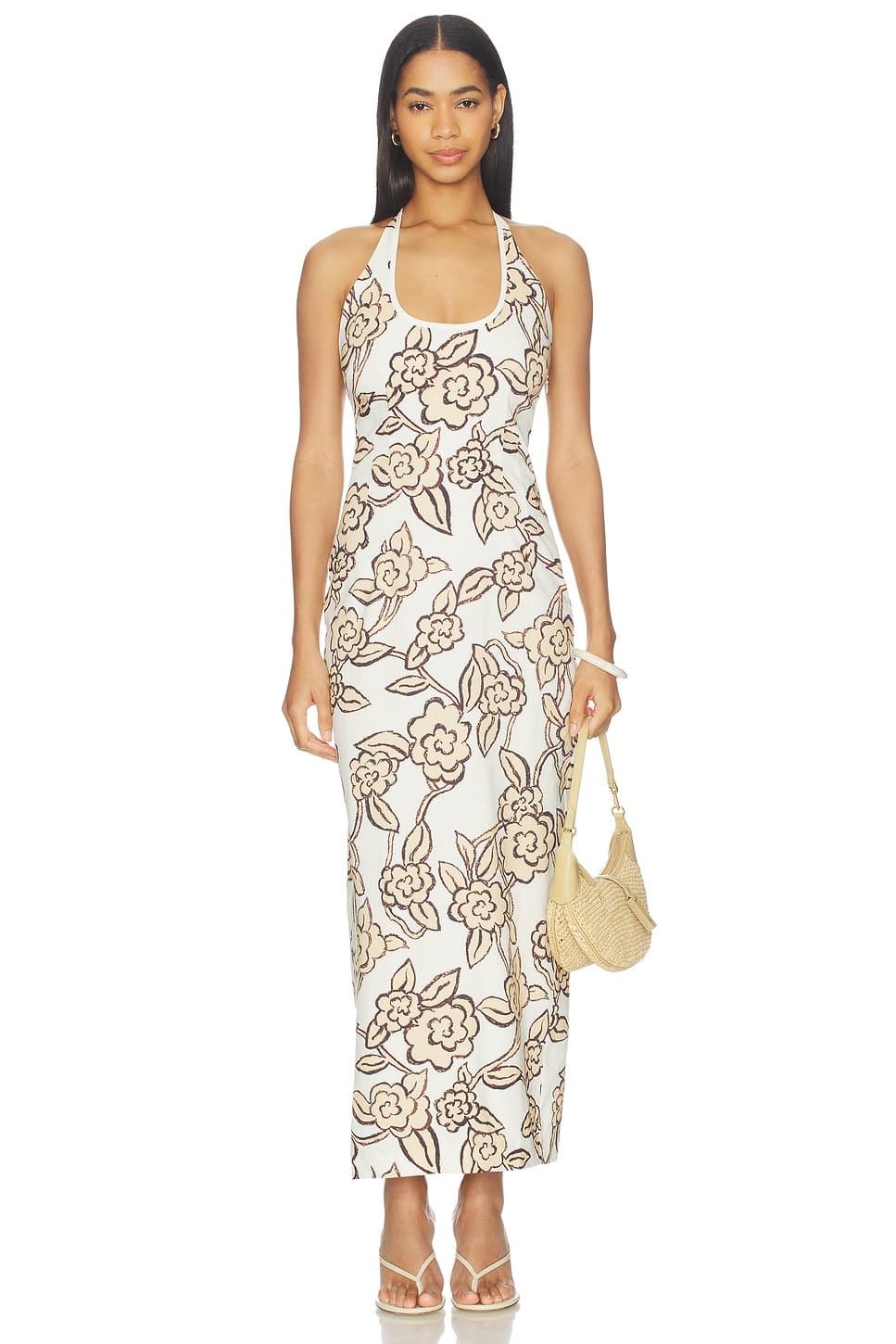 revolve Elodie Halter Maxi Dress