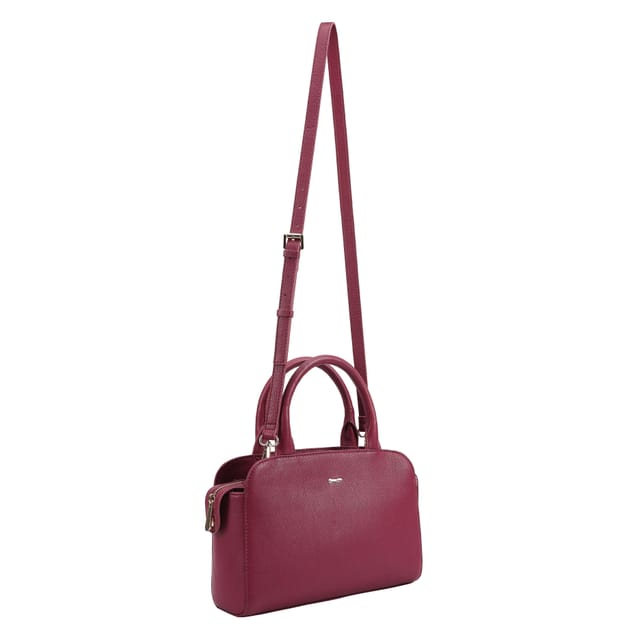 Paul Costelloe Paul Costelloe Women's Giselle Cross Body Bag in Plum - 3