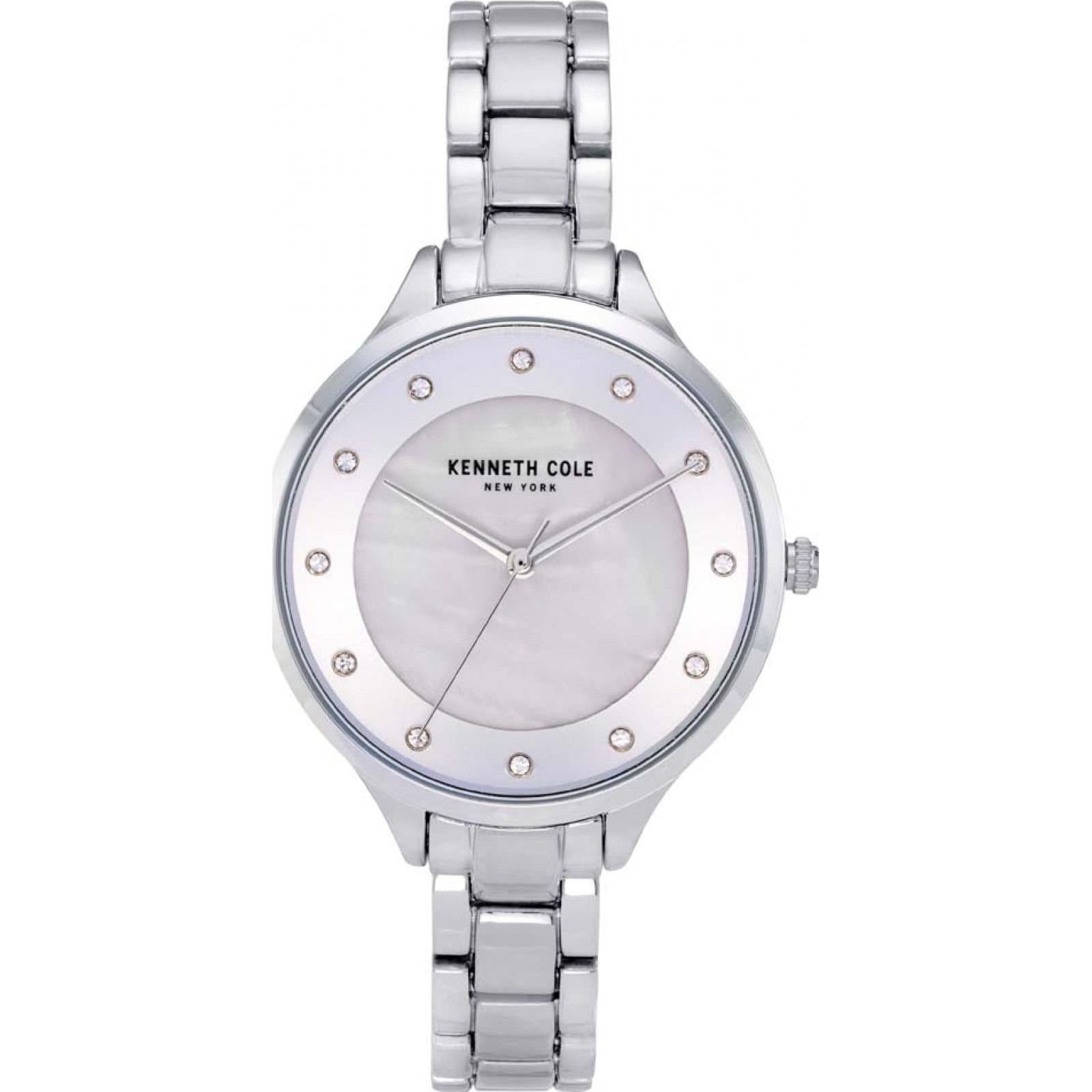 Kenneth Cole Kenneth Cole Women's KC50940001 Classic 36mm Quartz Watch in Silver