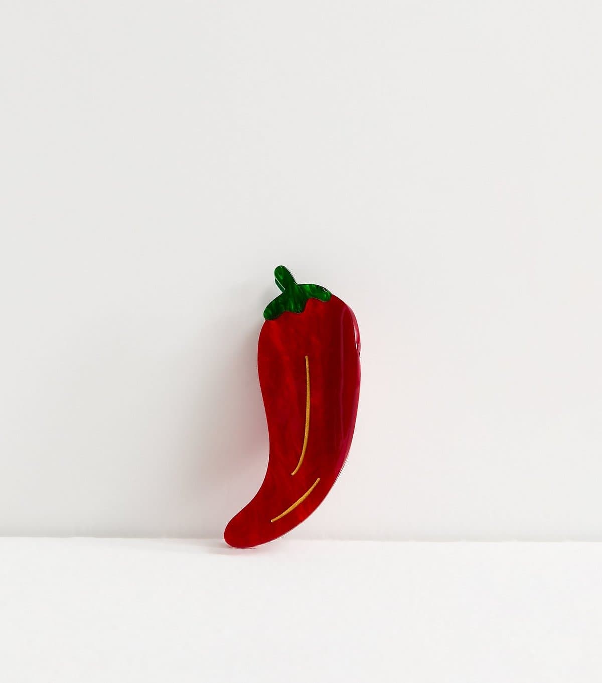 New Look Bright Red Chilli Hair Claw Clip New Look