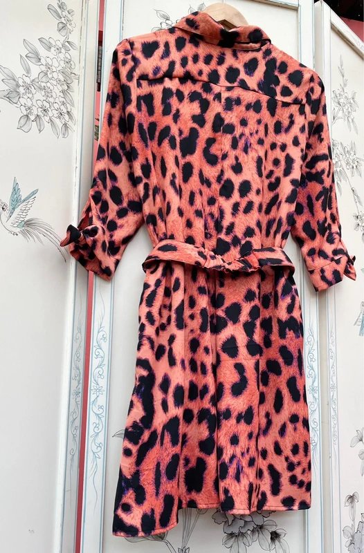 Dancing Leopard RARE!Rrp£55!DL Dress Holiday Wedding Hen Birthday Party Date Brunch Statement 12 - 1