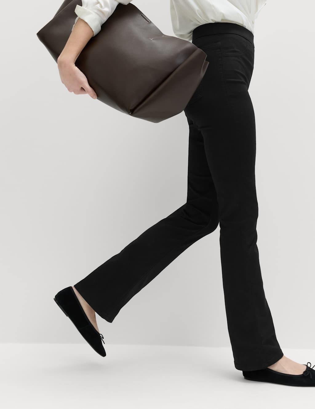 Marks & Spencer M&S Flared Jeggings Black