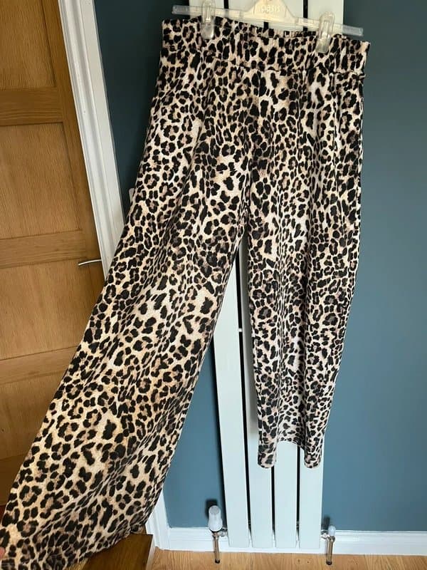 ASOS Leopard print joggers
