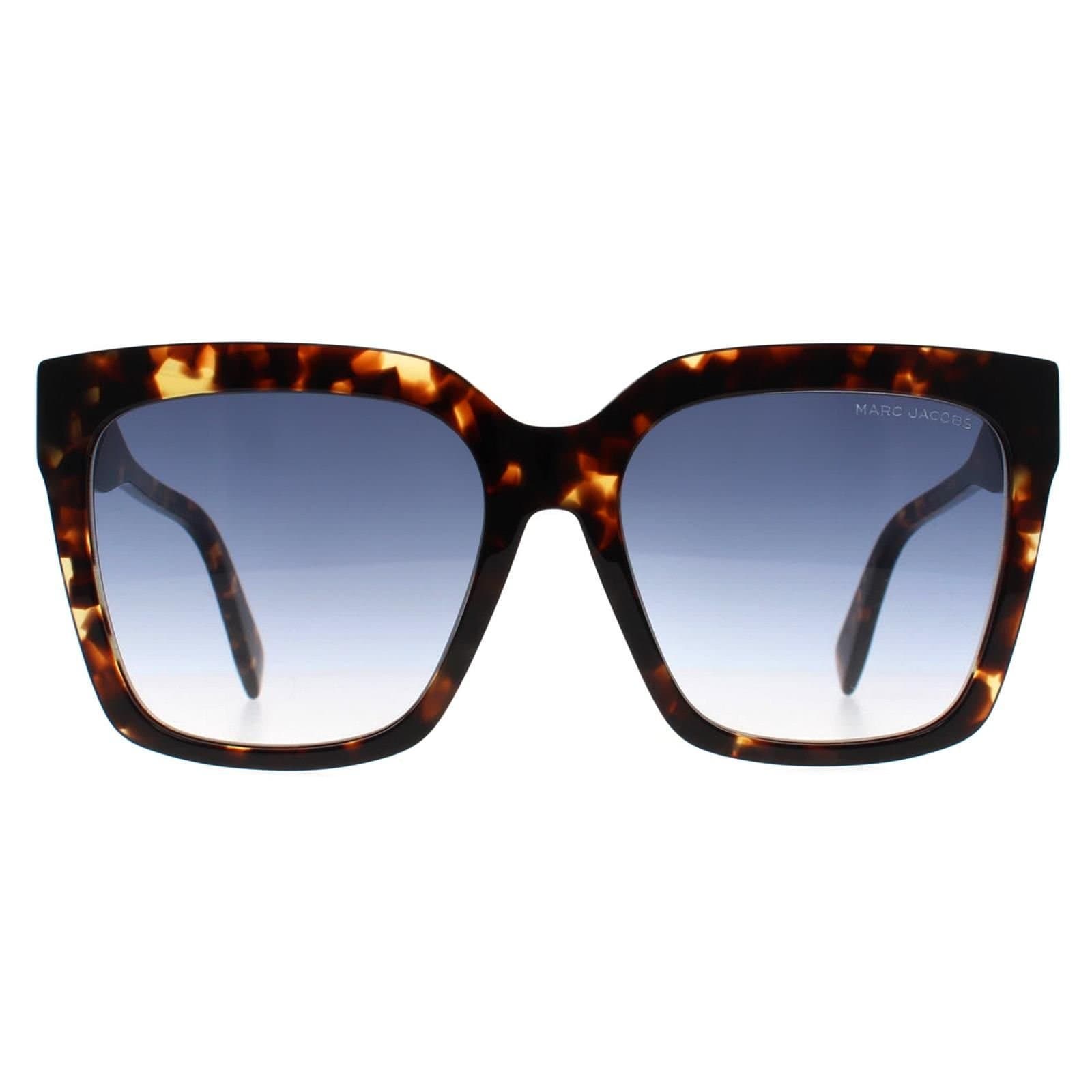 Marc Jacobs Marc Jacobs Women's Square Havana Blue Gradient MARC 764/S in Brown