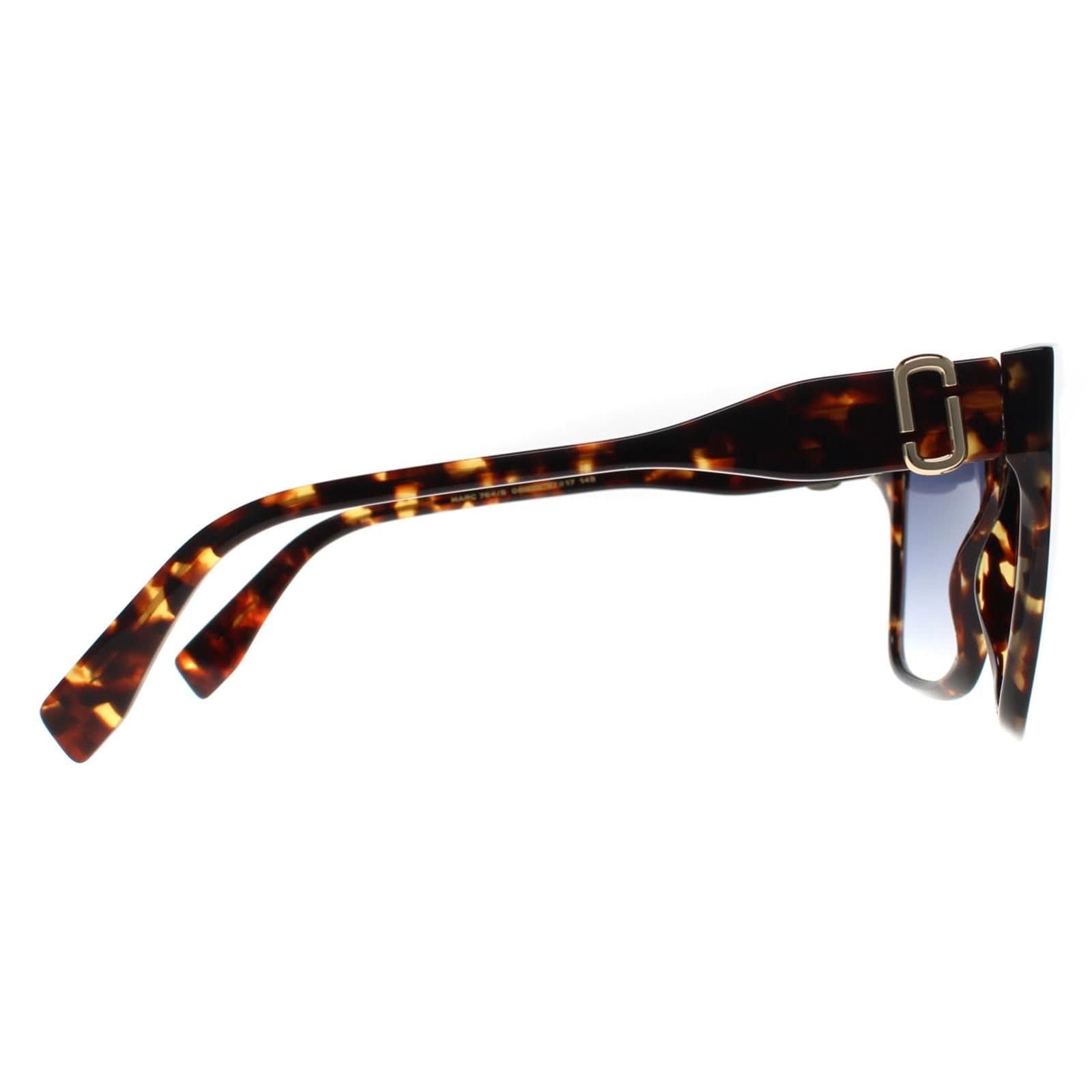 Marc Jacobs Marc Jacobs Women's Square Havana Blue Gradient MARC 764/S in Brown - 4